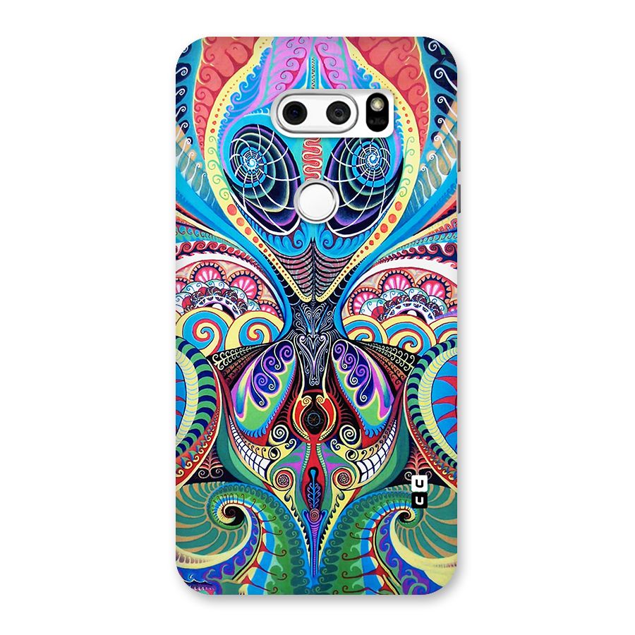 Alien Psychedelic Art Back Case for LG V30