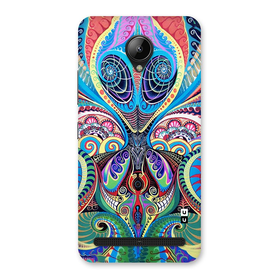 Alien Psychedelic Art Back Case for Lenovo C2
