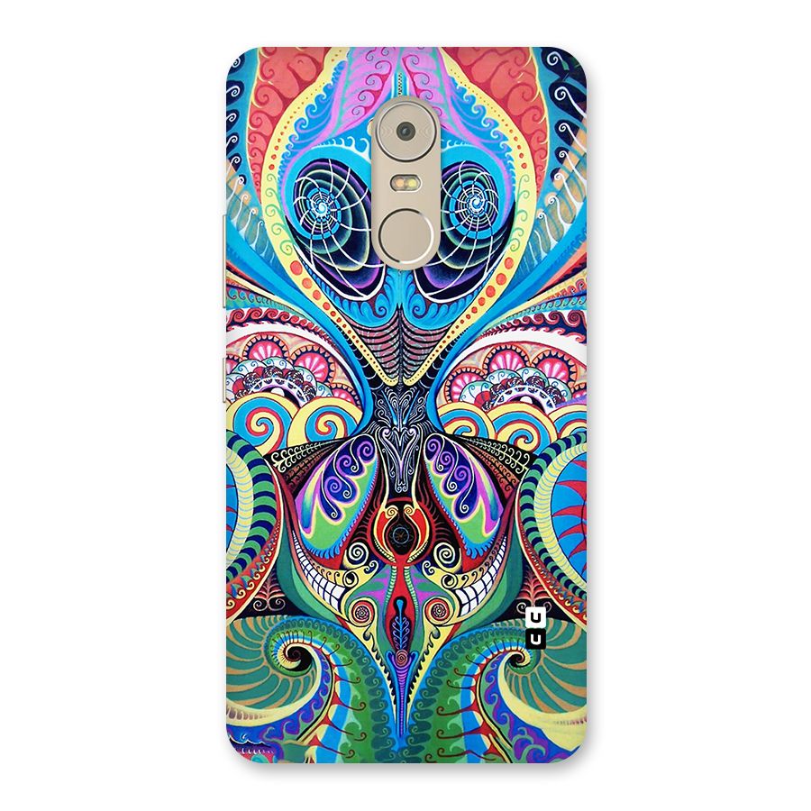 Alien Psychedelic Art Back Case for Lenovo K6 Note
