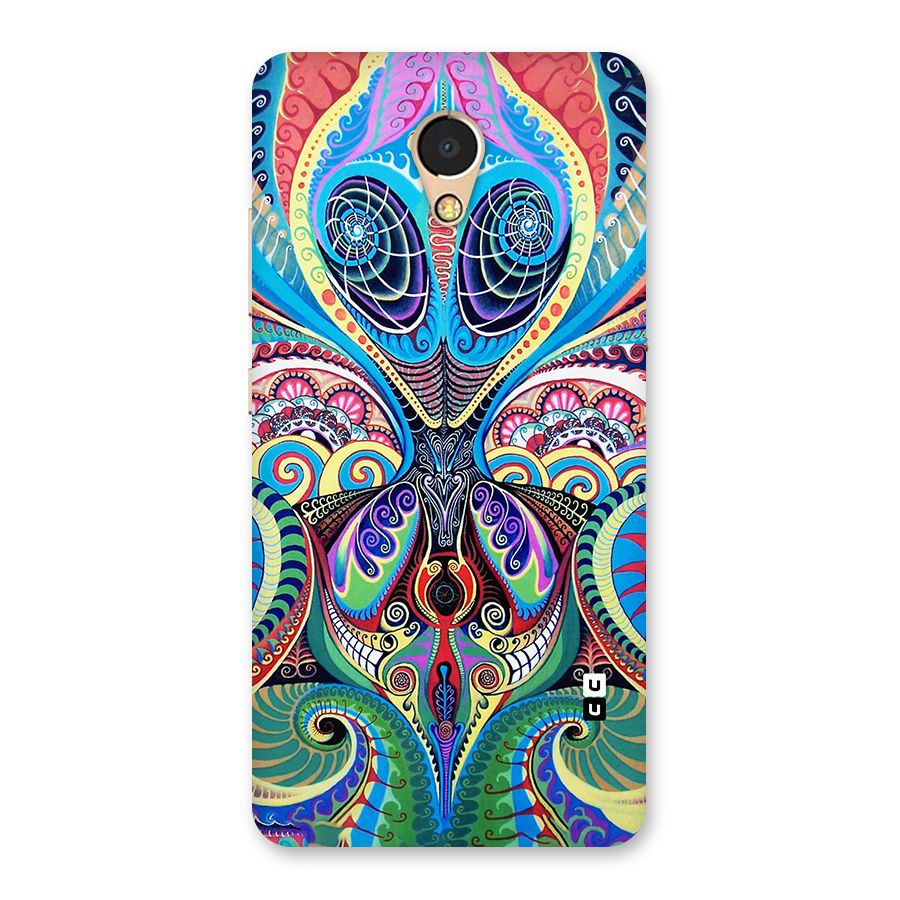 Alien Psychedelic Art Back Case for Lenovo P2