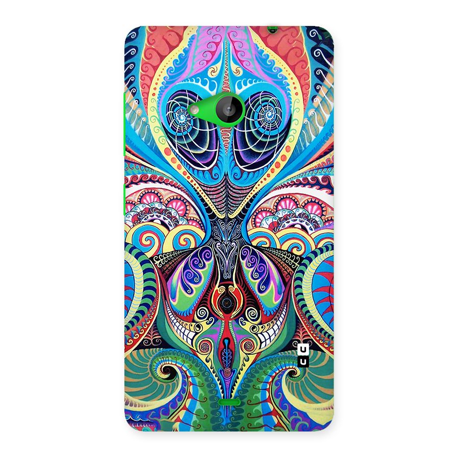 Alien Psychedelic Art Back Case for Lumia 535