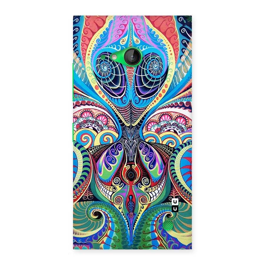 Alien Psychedelic Art Back Case for Lumia 730