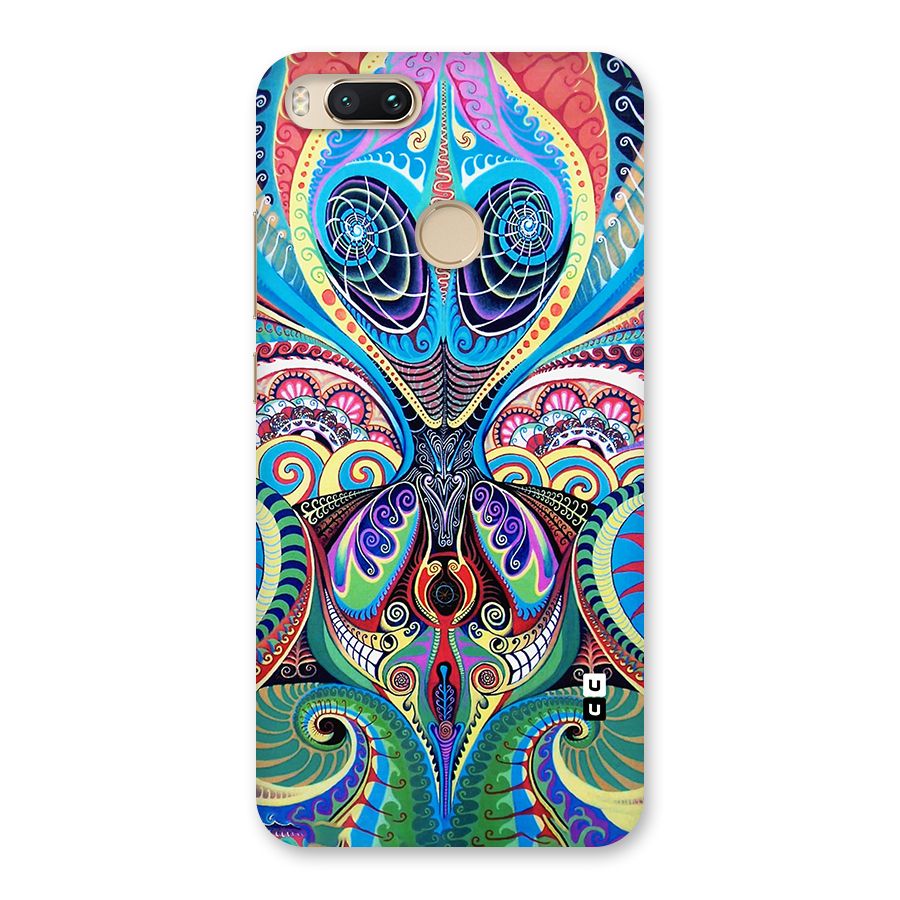 Alien Psychedelic Art Back Case for Mi A1