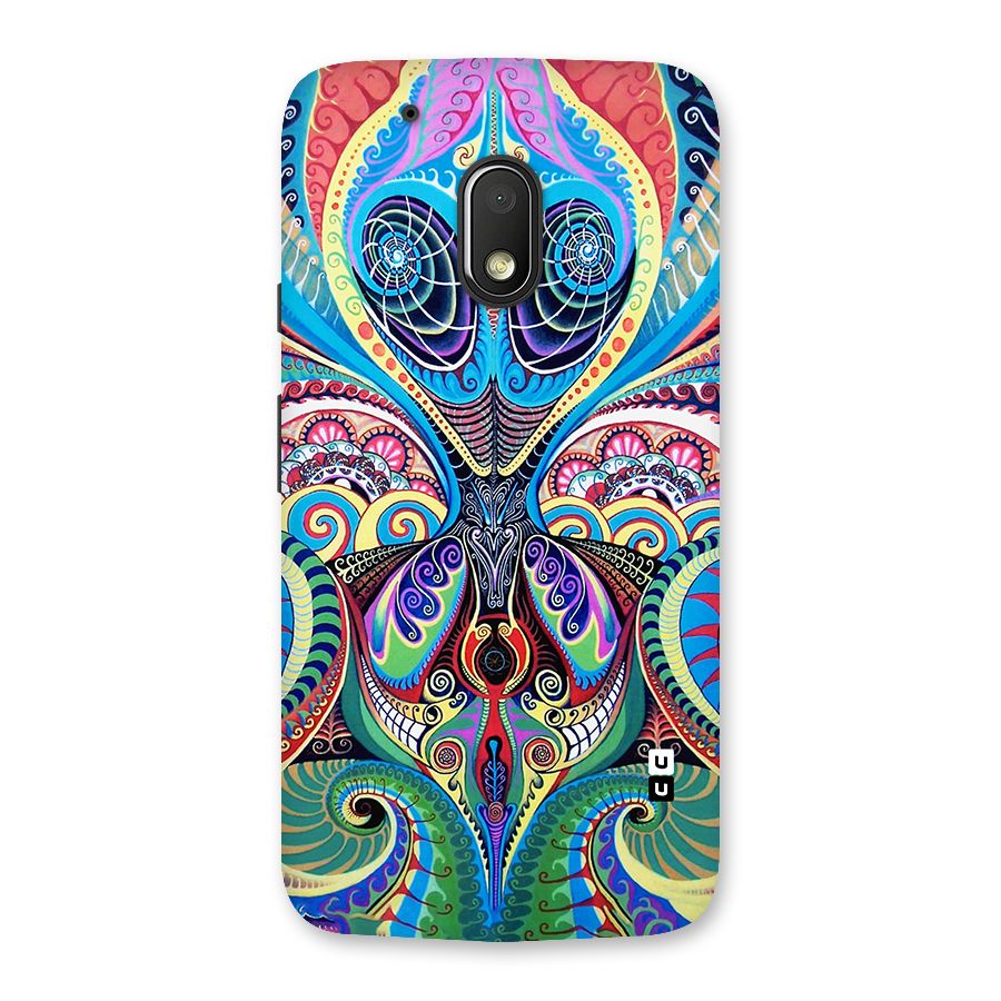 Alien Psychedelic Art Back Case for Moto G4 Play