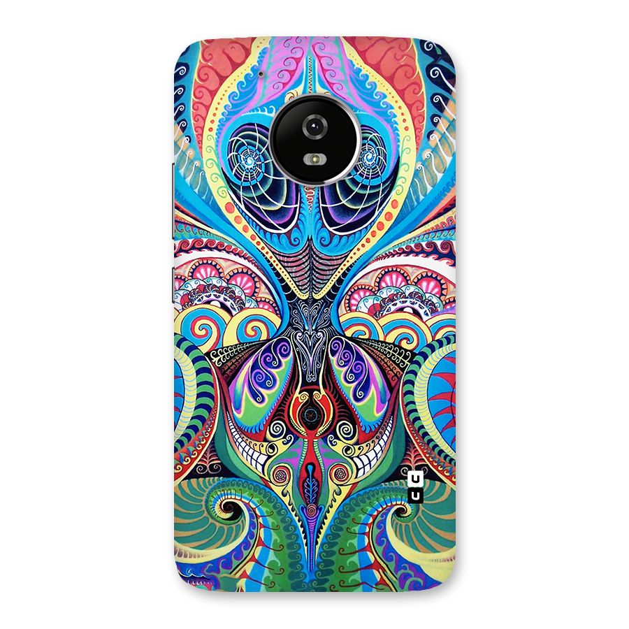 Alien Psychedelic Art Back Case for Moto G5