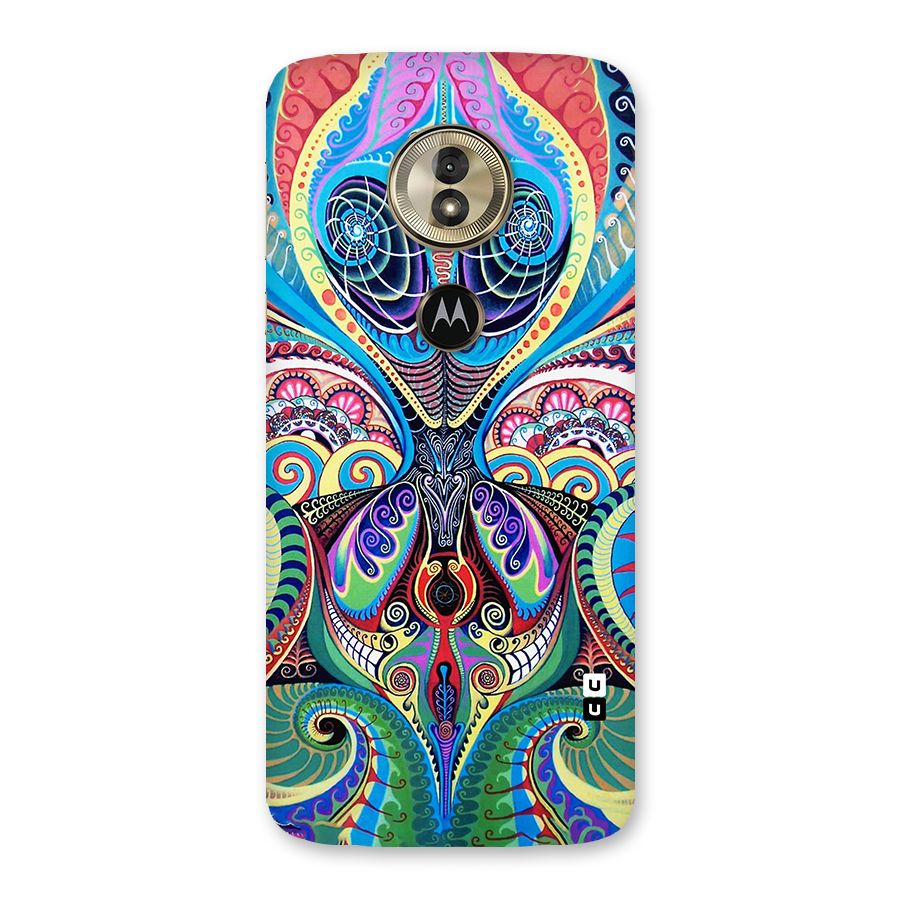 Alien Psychedelic Art Back Case for Moto G6 Play