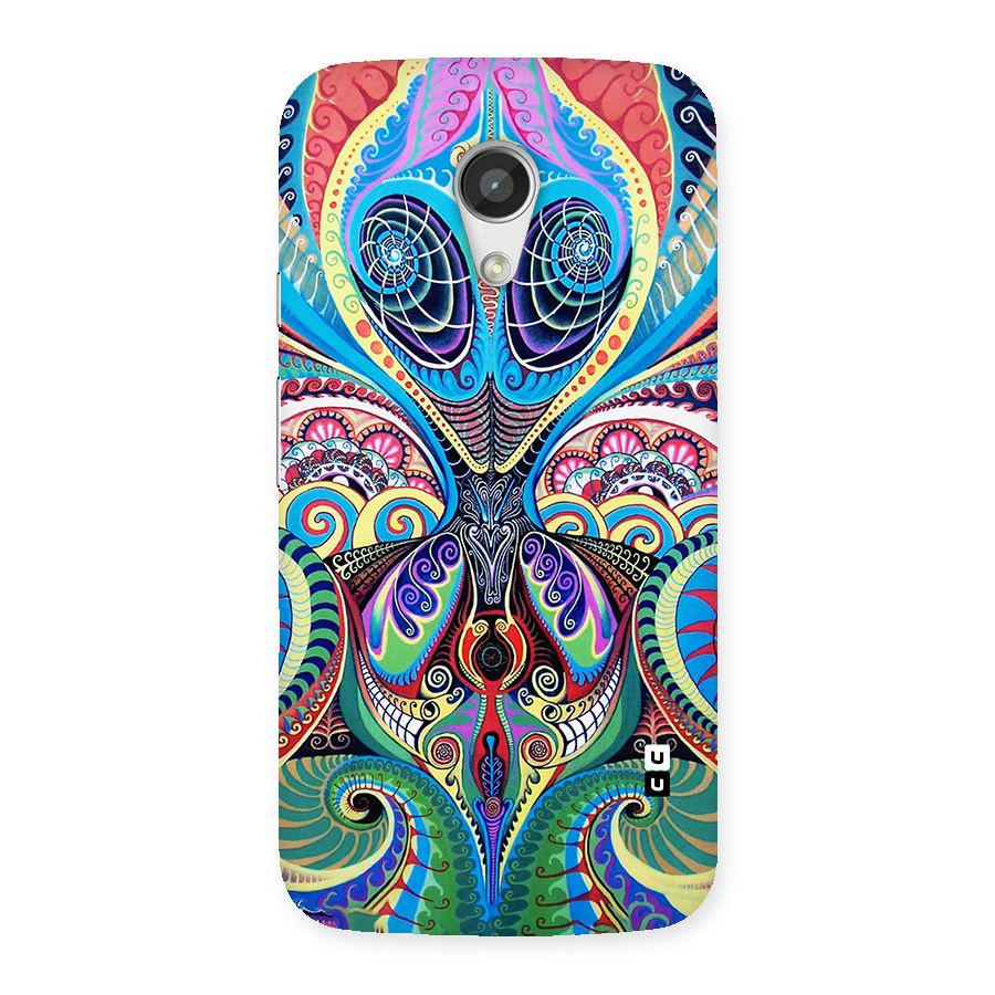 Alien Psychedelic Art Back Case for Moto G 2nd Gen
