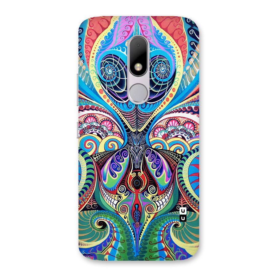 Alien Psychedelic Art Back Case for Moto M