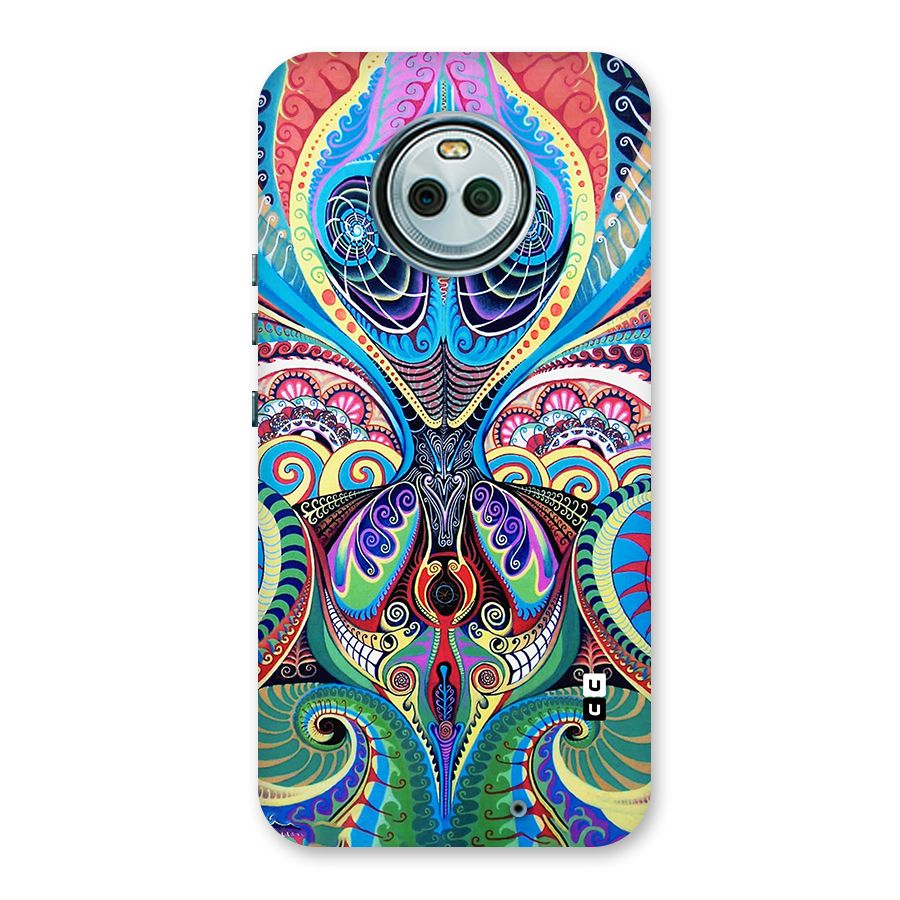 Alien Psychedelic Art Back Case for Moto X4