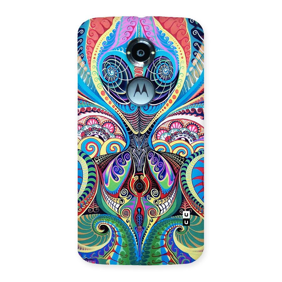 Alien Psychedelic Art Back Case for Moto X 2nd Gen