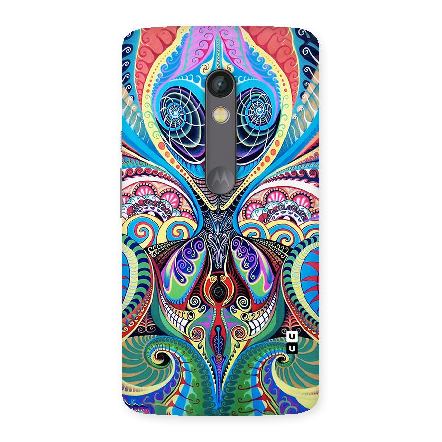 Alien Psychedelic Art Back Case for Moto X Play