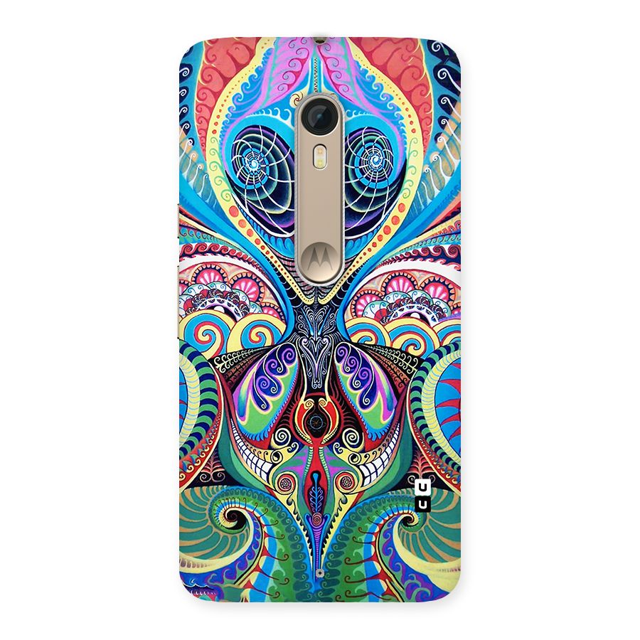 Alien Psychedelic Art Back Case for Motorola Moto X Style