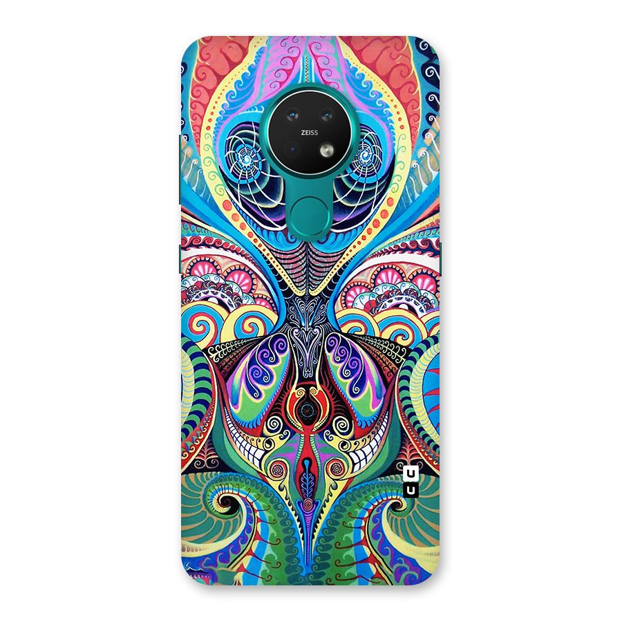 Alien Psychedelic Art Back Case for Nokia 7.2
