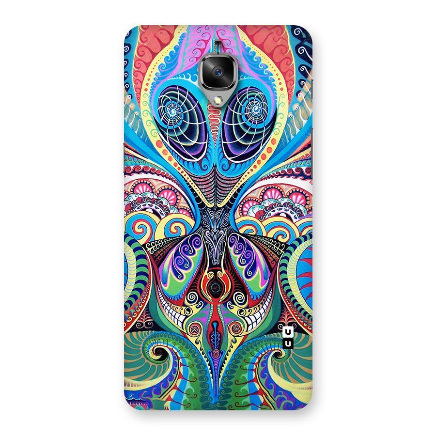 Alien Psychedelic Art Back Case for OnePlus 3