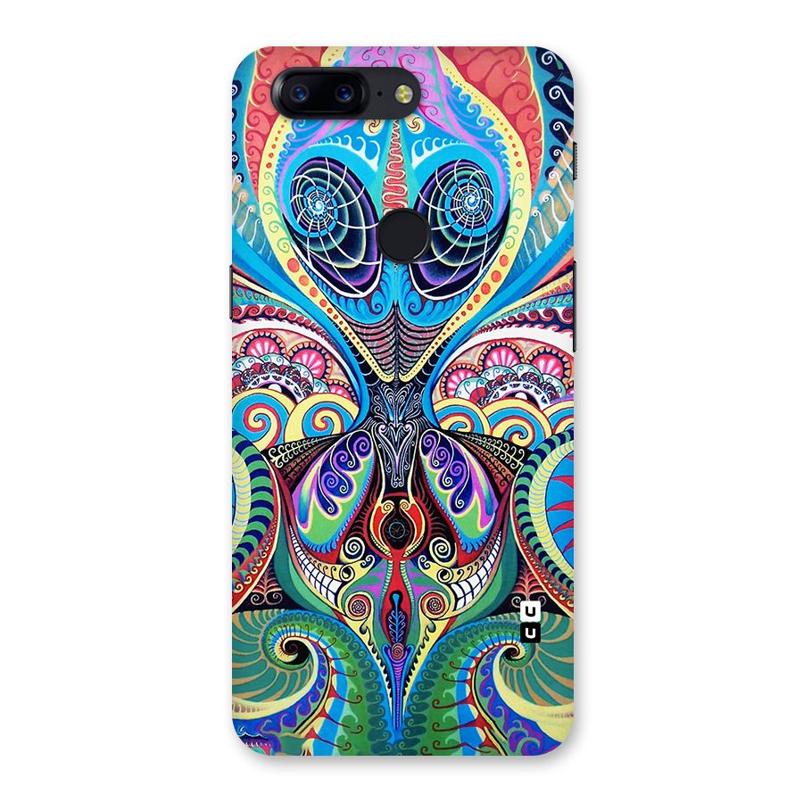 Alien Psychedelic Art Back Case for OnePlus 5T