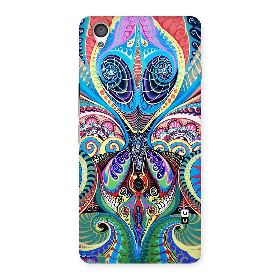 Alien Psychedelic Art Back Case for OnePlus X