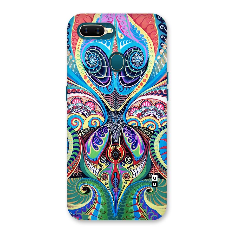 Alien Psychedelic Art Back Case for Oppo A11k