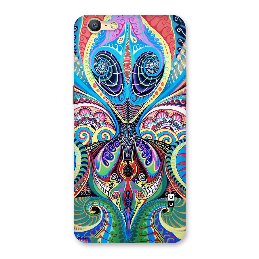 Alien Psychedelic Art Back Case for Oppo A39