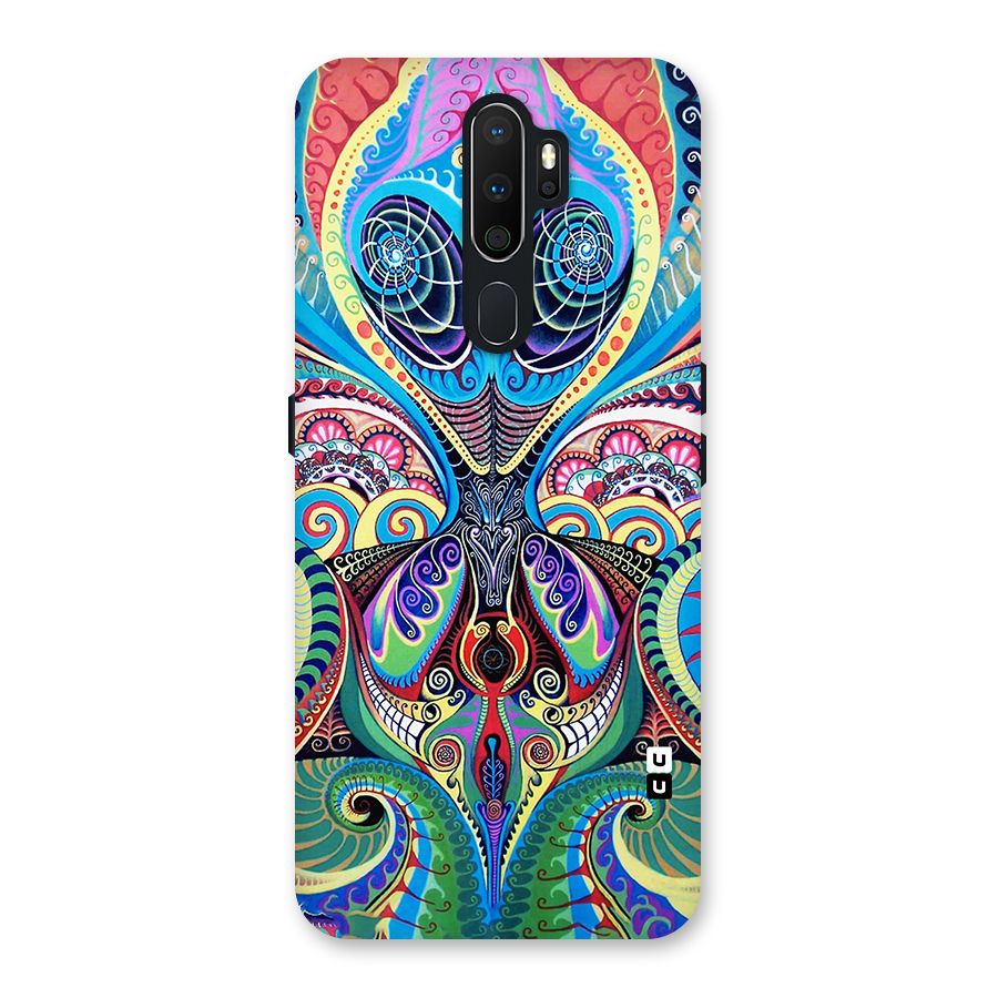 Alien Psychedelic Art Back Case for Oppo A5 (2020)
