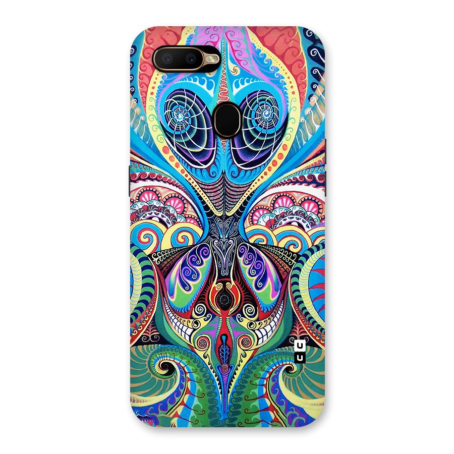 Alien Psychedelic Art Back Case for Oppo A5s
