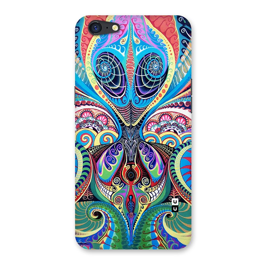 Alien Psychedelic Art Back Case for Oppo A71