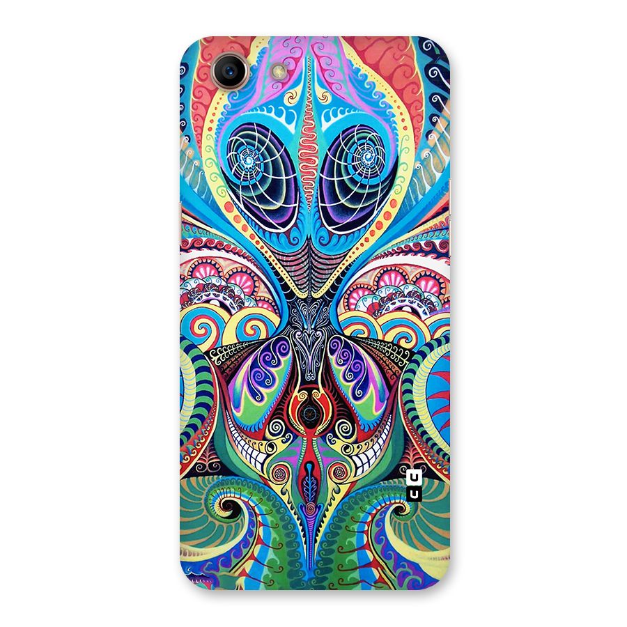 Alien Psychedelic Art Back Case for Oppo A83 (2018)