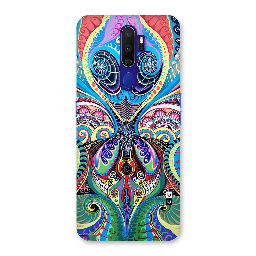 Alien Psychedelic Art Back Case for Oppo A9 (2020)
