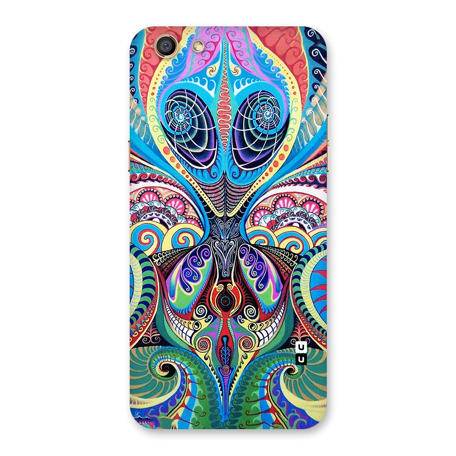 Alien Psychedelic Art Back Case for Oppo F3
