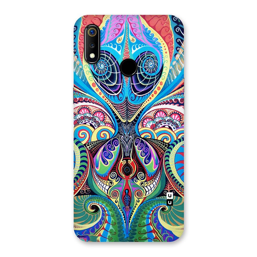 Alien Psychedelic Art Back Case for Realme 3