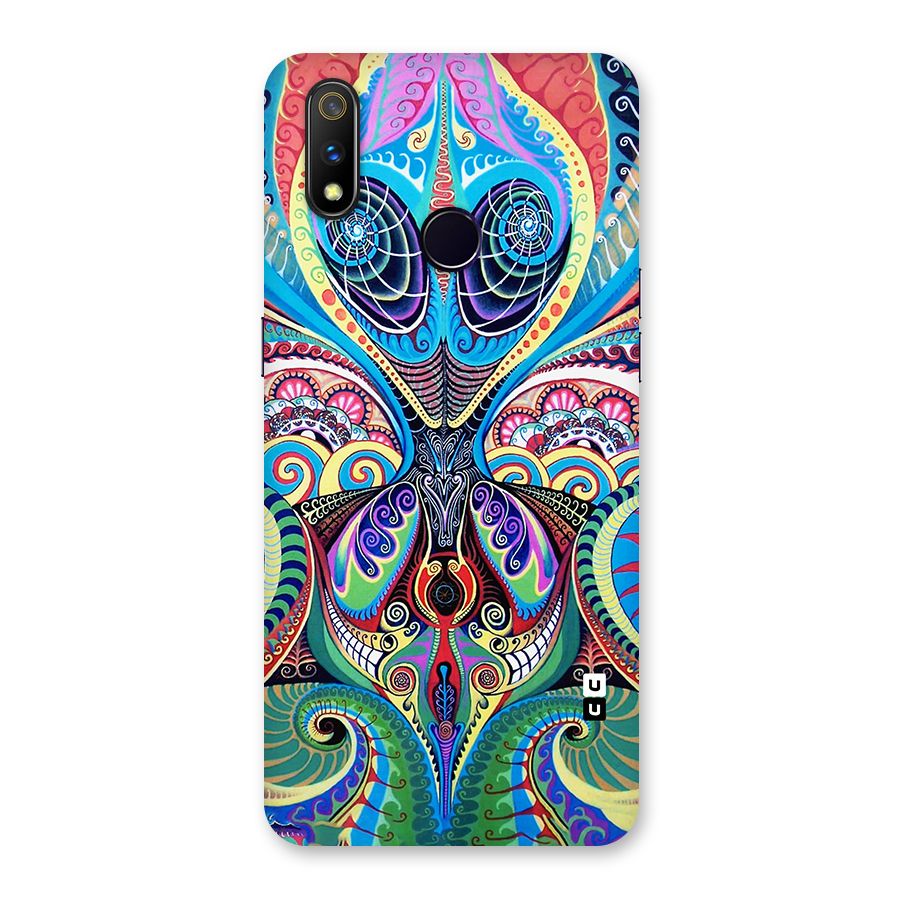 Alien Psychedelic Art Back Case for Realme 3 Pro