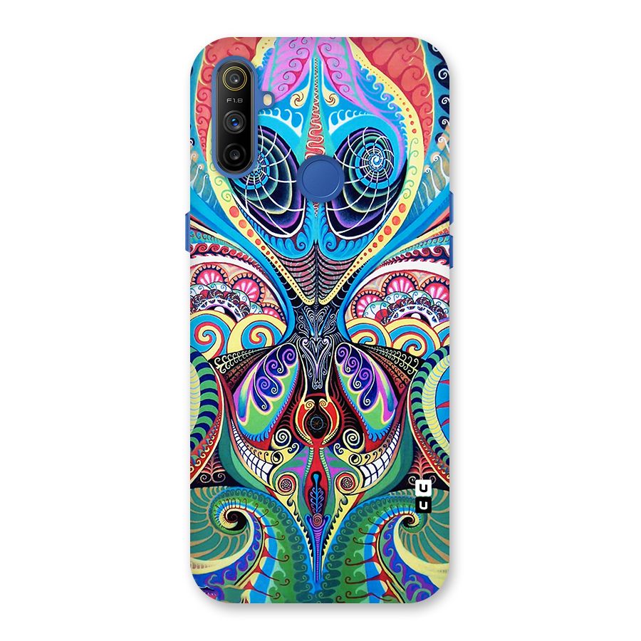 Alien Psychedelic Art Back Case for Realme Narzo 10A