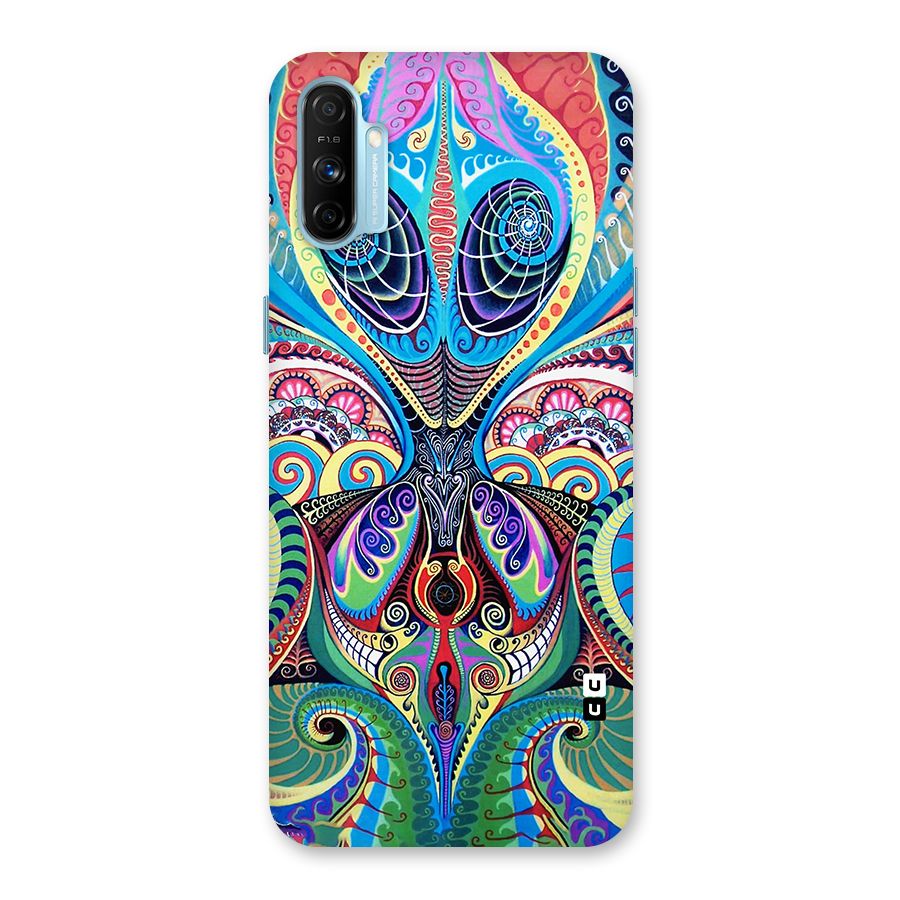 Alien Psychedelic Art Back Case for Realme Narzo 20A
