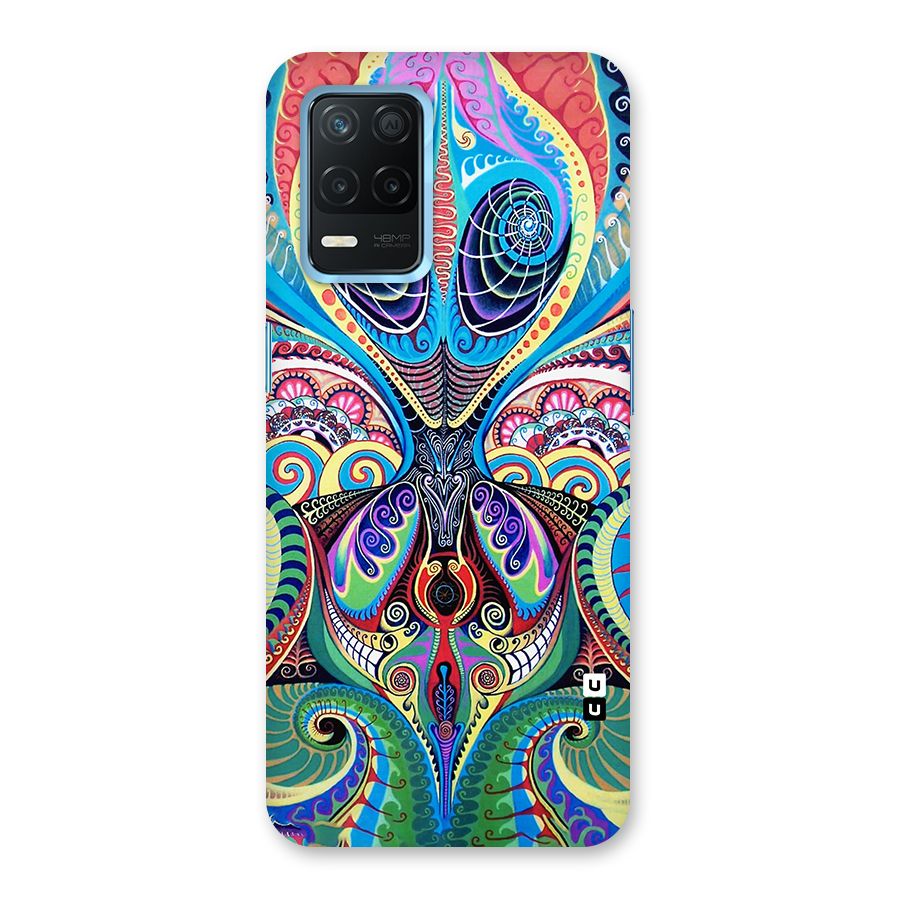 Alien Psychedelic Art Back Case for Realme Narzo 30 5G