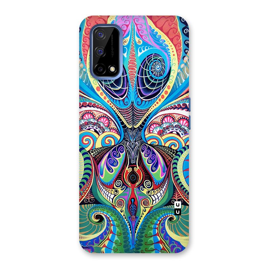 Alien Psychedelic Art Back Case for Realme Narzo 30 Pro
