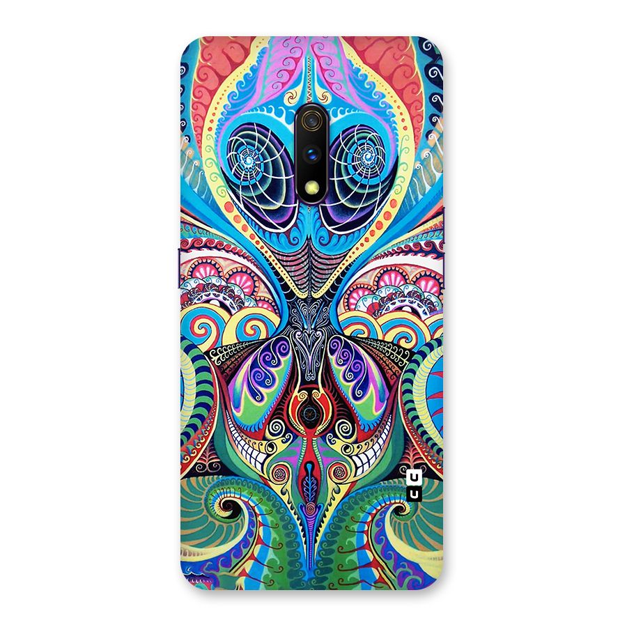 Alien Psychedelic Art Back Case for Realme X