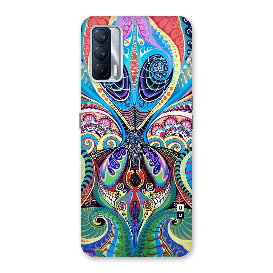 Alien Psychedelic Art Back Case for Realme X7