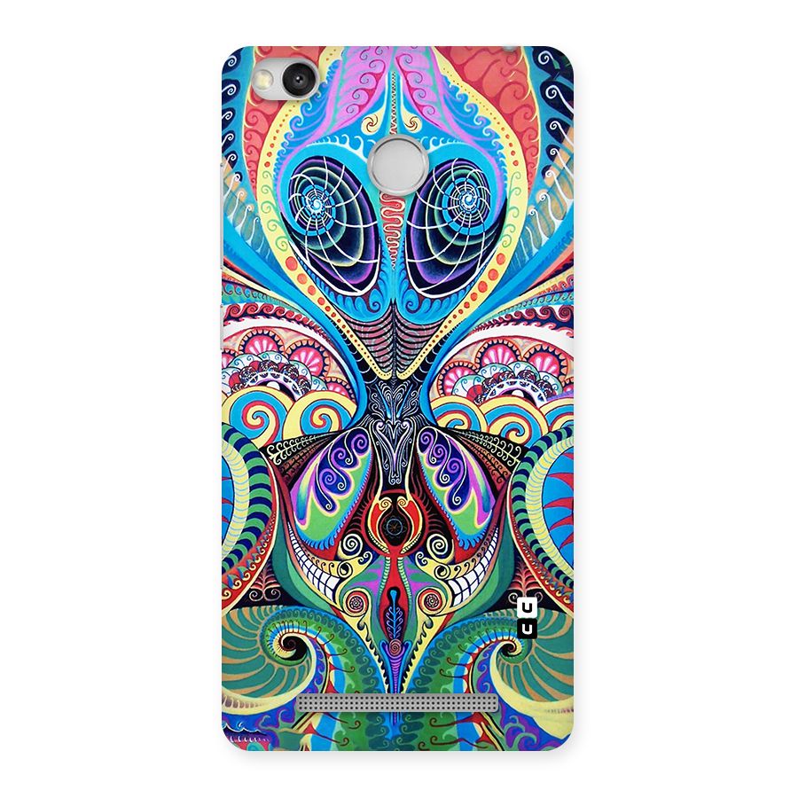 Alien Psychedelic Art Back Case for Redmi 3S Prime