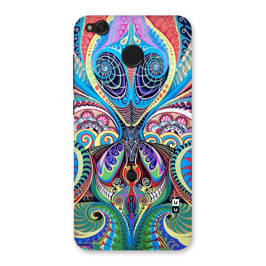 Alien Psychedelic Art Back Case for Redmi 4