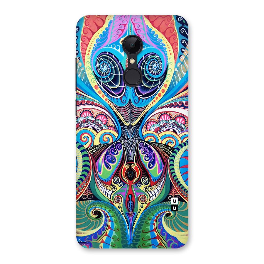 Alien Psychedelic Art Back Case for Redmi 5