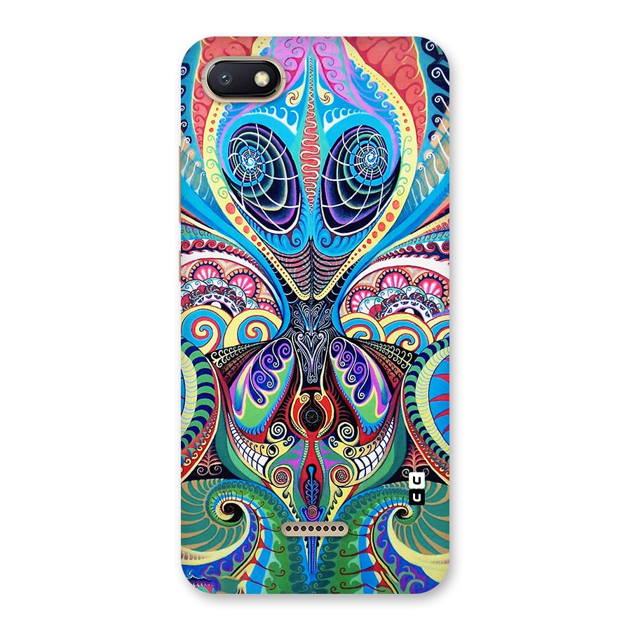 Alien Psychedelic Art Back Case for Redmi 6A
