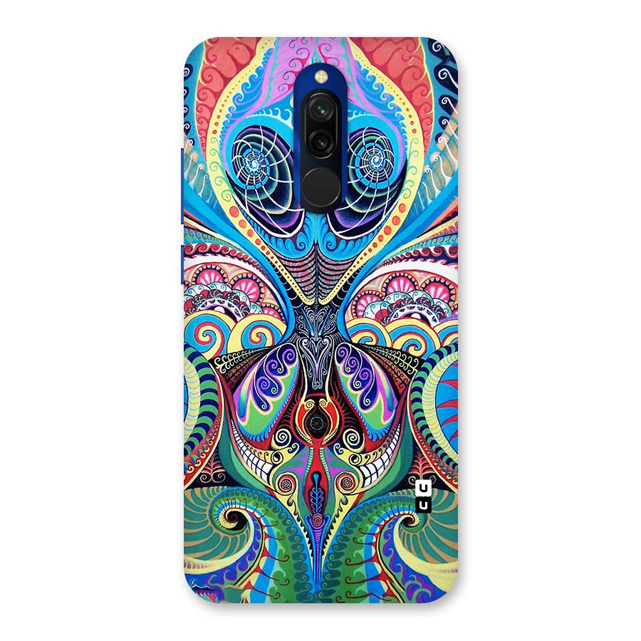 Alien Psychedelic Art Back Case for Redmi 8