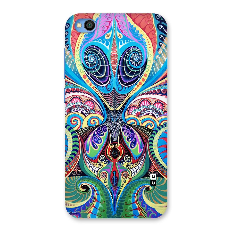Alien Psychedelic Art Back Case for Redmi Go