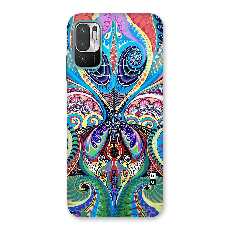 Alien Psychedelic Art Back Case for Redmi Note 10T 5G