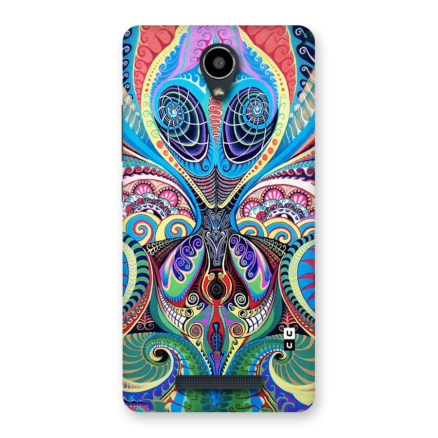 Alien Psychedelic Art Back Case for Redmi Note 2