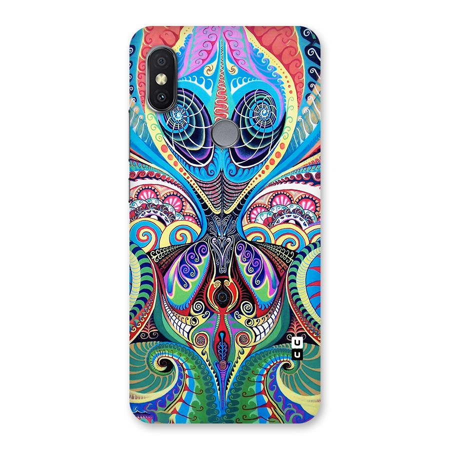 Alien Psychedelic Art Back Case for Redmi Y2