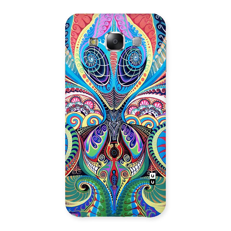 Alien Psychedelic Art Back Case for Samsung Galaxy E5