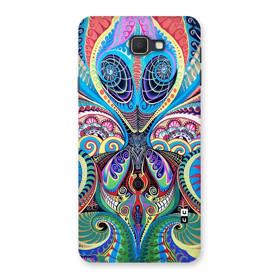 Alien Psychedelic Art Back Case for Samsung Galaxy J7 Prime