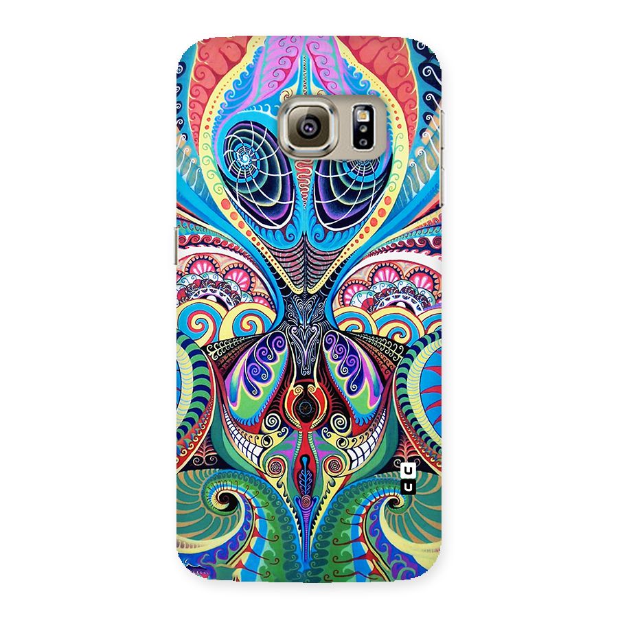 Alien Psychedelic Art Back Case for Samsung Galaxy S6 Edge