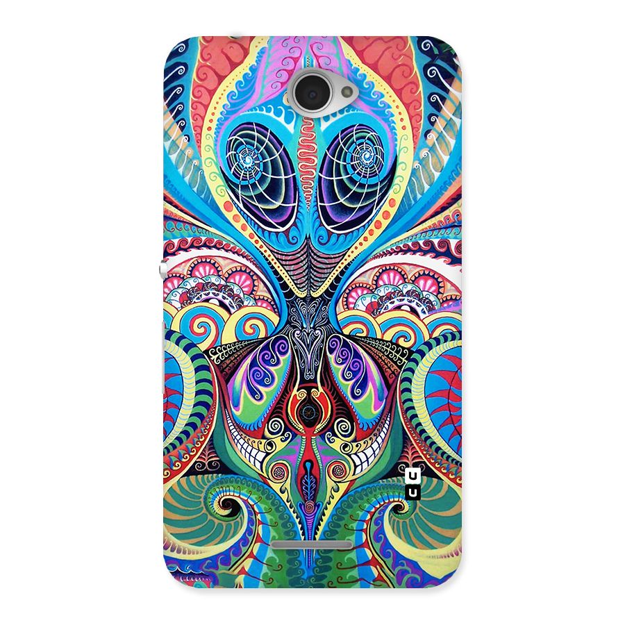 Alien Psychedelic Art Back Case for Sony Xperia E4