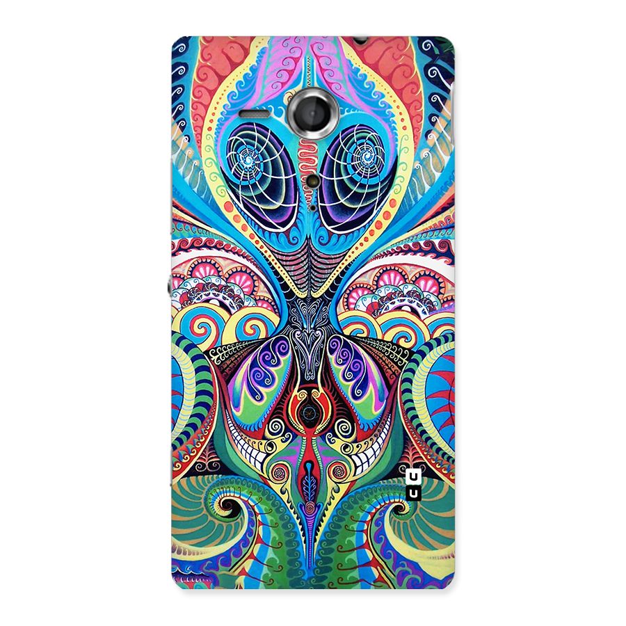 Alien Psychedelic Art Back Case for Sony Xperia SP
